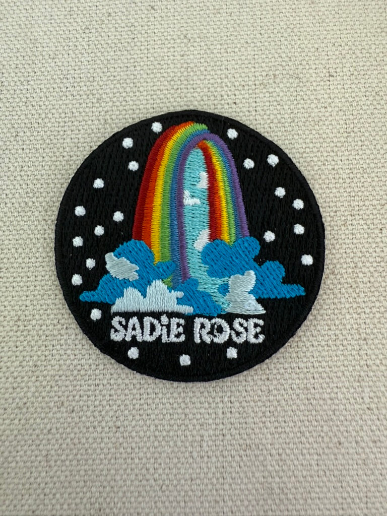 Patch - Rainbow Portal (Iron-On) - Transparent Utopia by Sadie Rose
