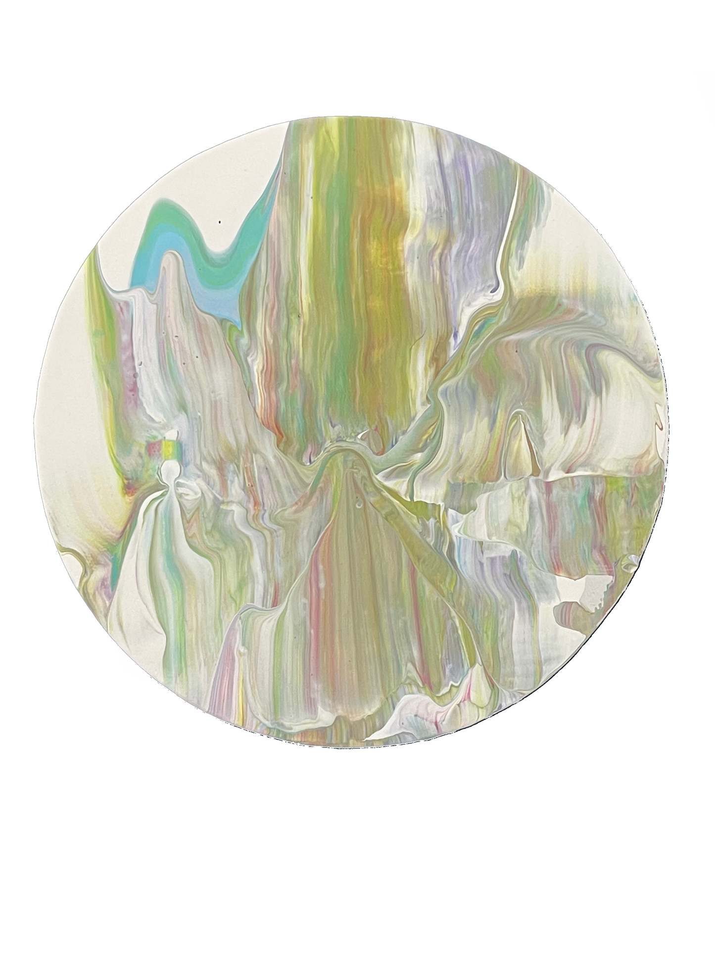 Mint Stipe Mountains - Transparent Utopia by Sadie Drucker