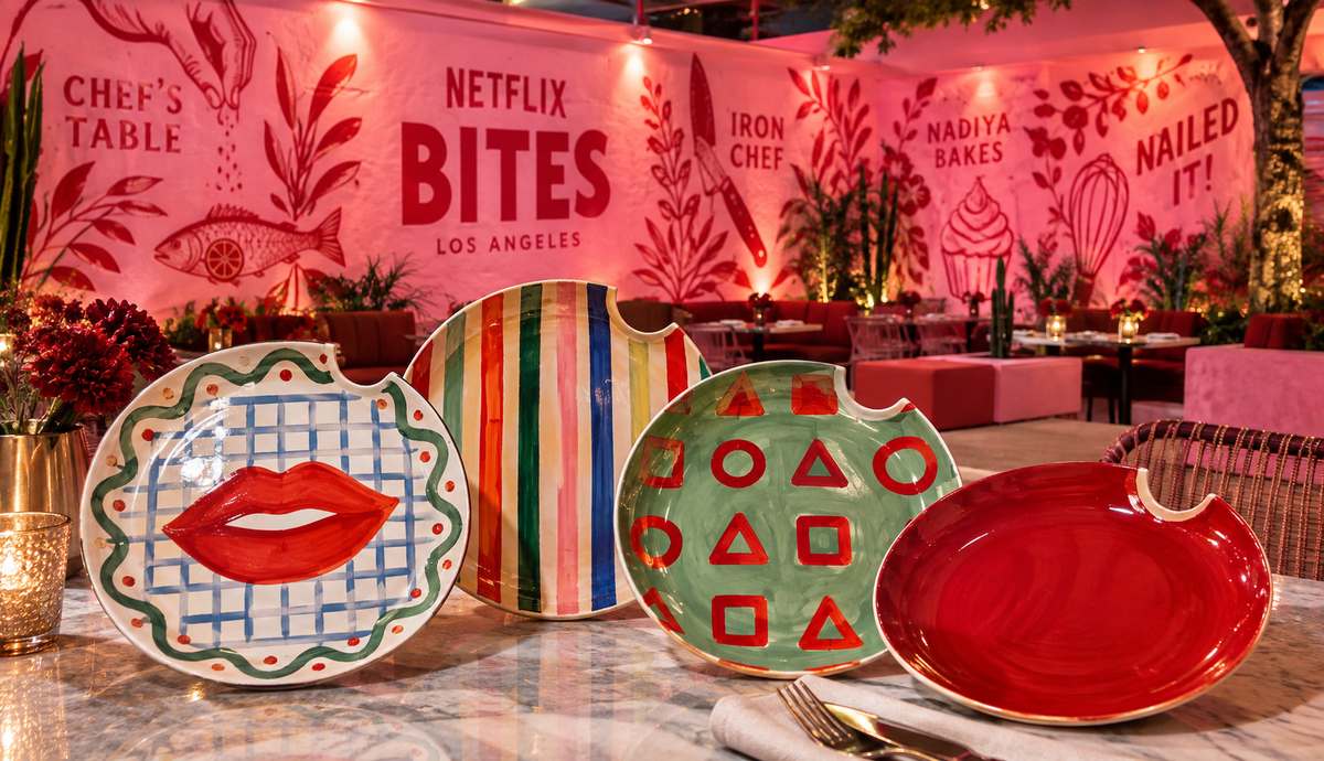 Netflix Bites hires local artist to make an activation "worth wild"