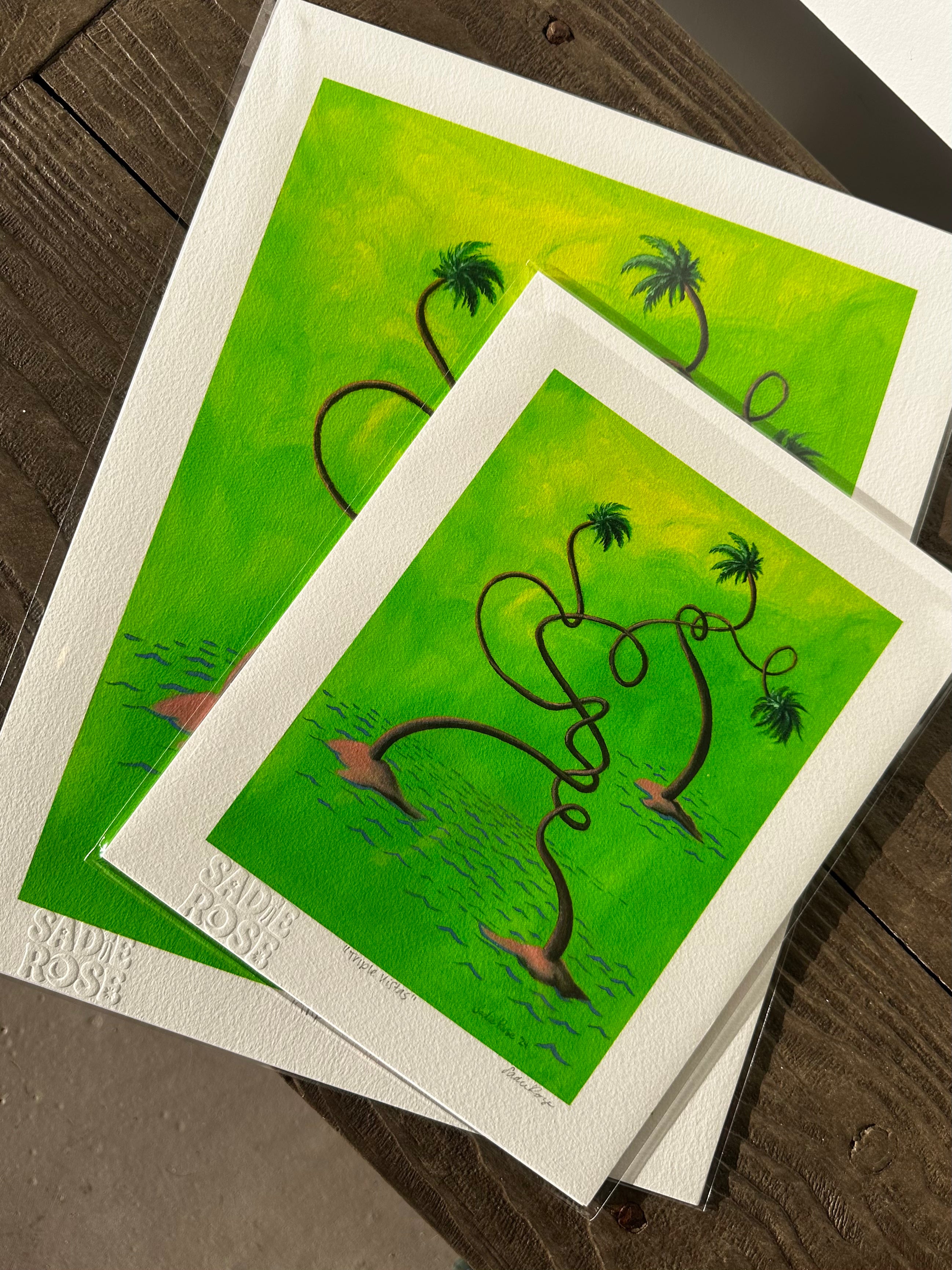 Triple Vistas 8x10 Print - Transparent Utopia by Sadie Rose
