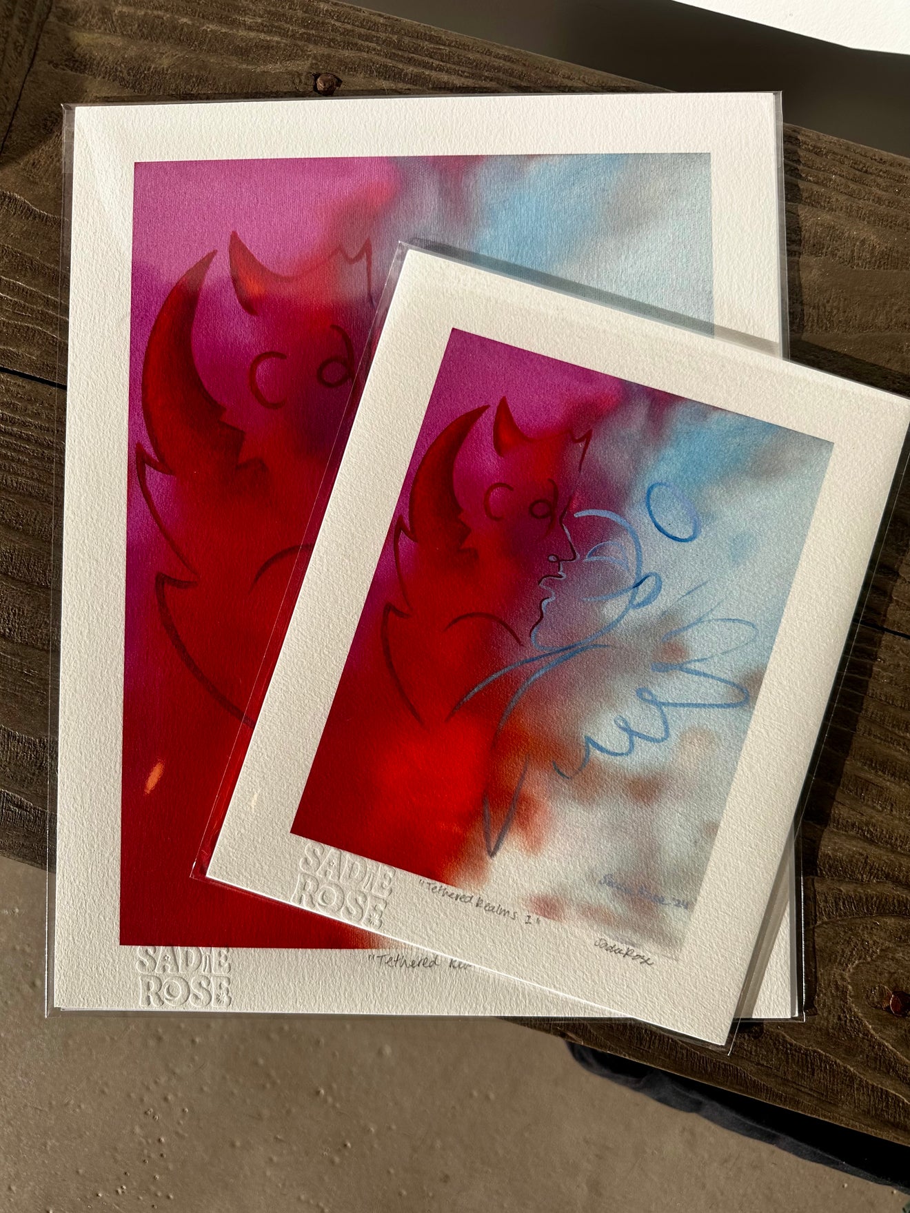 Print - Tethered Realms 1 - Transparent Utopia by Sadie Rose