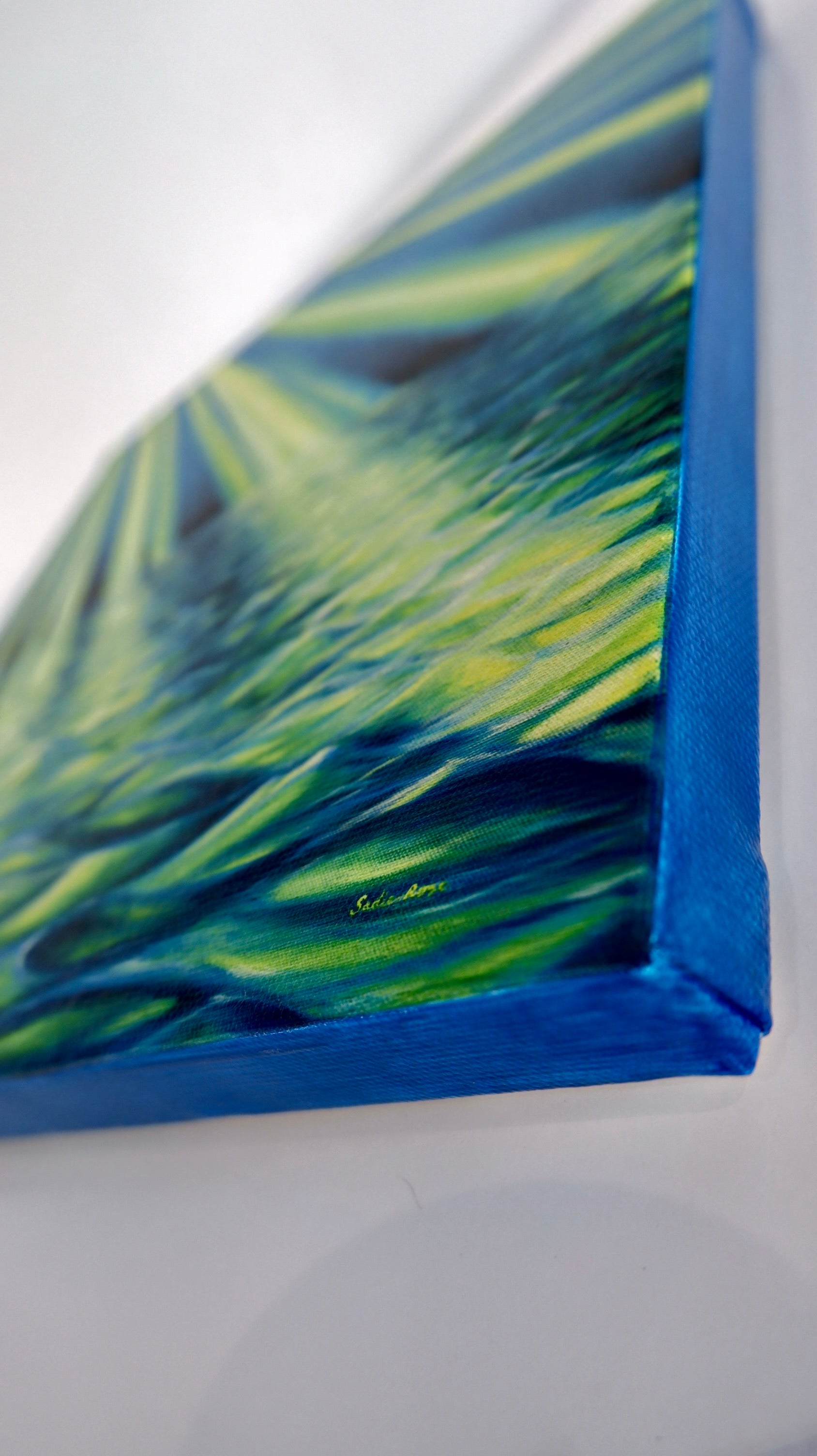 Sun Beams | 10×10 Artist Proof Canvas - Transparent Utopia by Sadie Rose