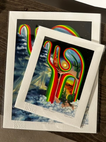 Desert Arcadia Print - Transparent Utopia by Sadie Rose