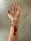 Tattoo - Seahorse - Transparent Utopia by Sadie Rose