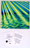 Sun Beams | 14x14  Stretched Canvas Print - Transparent Utopia by Sadie Rose