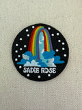 Patch - Rainbow Portal (Iron-On) - Transparent Utopia by Sadie Rose