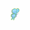 🦋 Small Sticker – Butterfly Wing Portal - Transparent Utopia by Sadie Rose