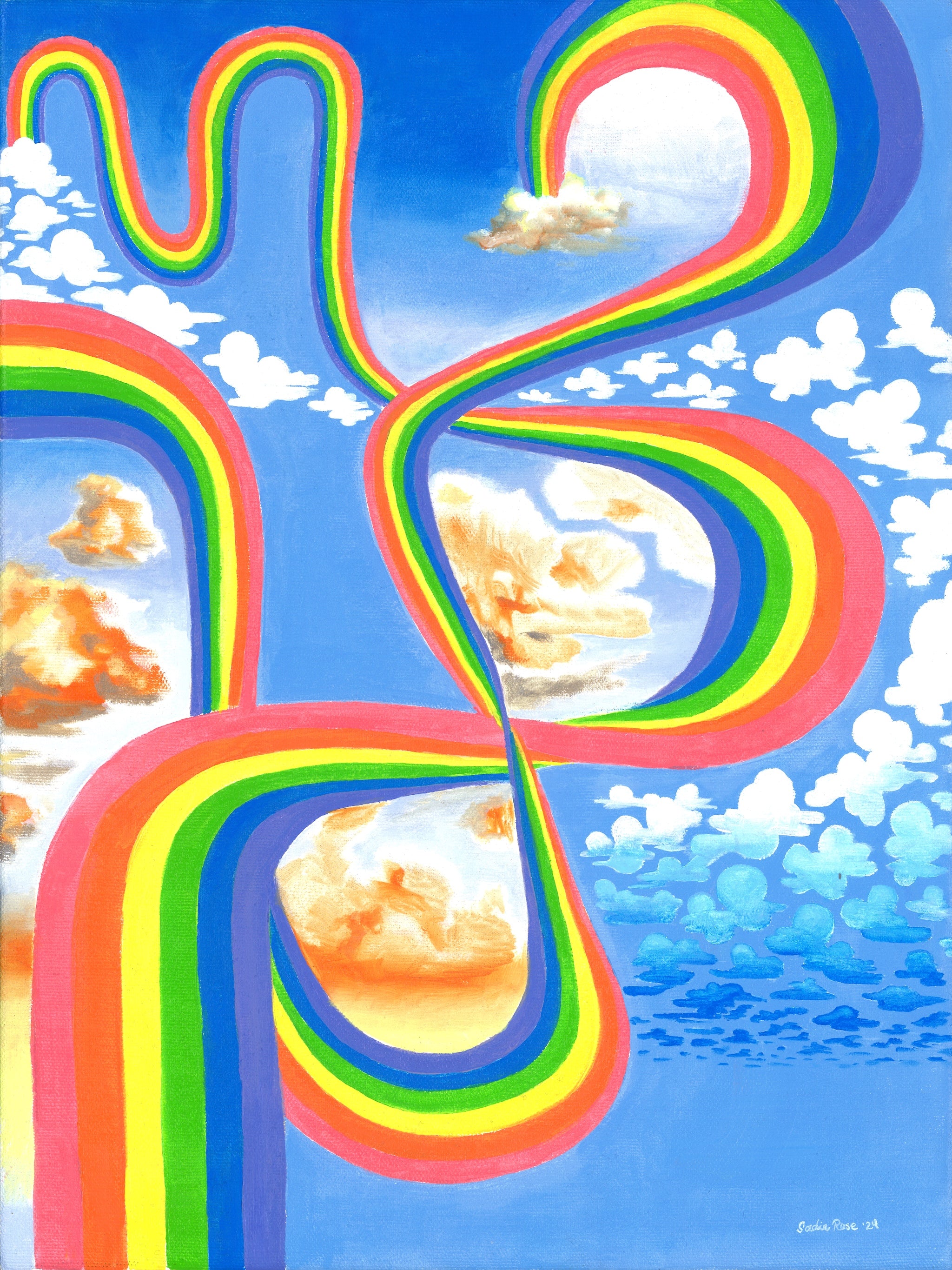 Cloud Factory 8x10 Print - Transparent Utopia by Sadie Rose