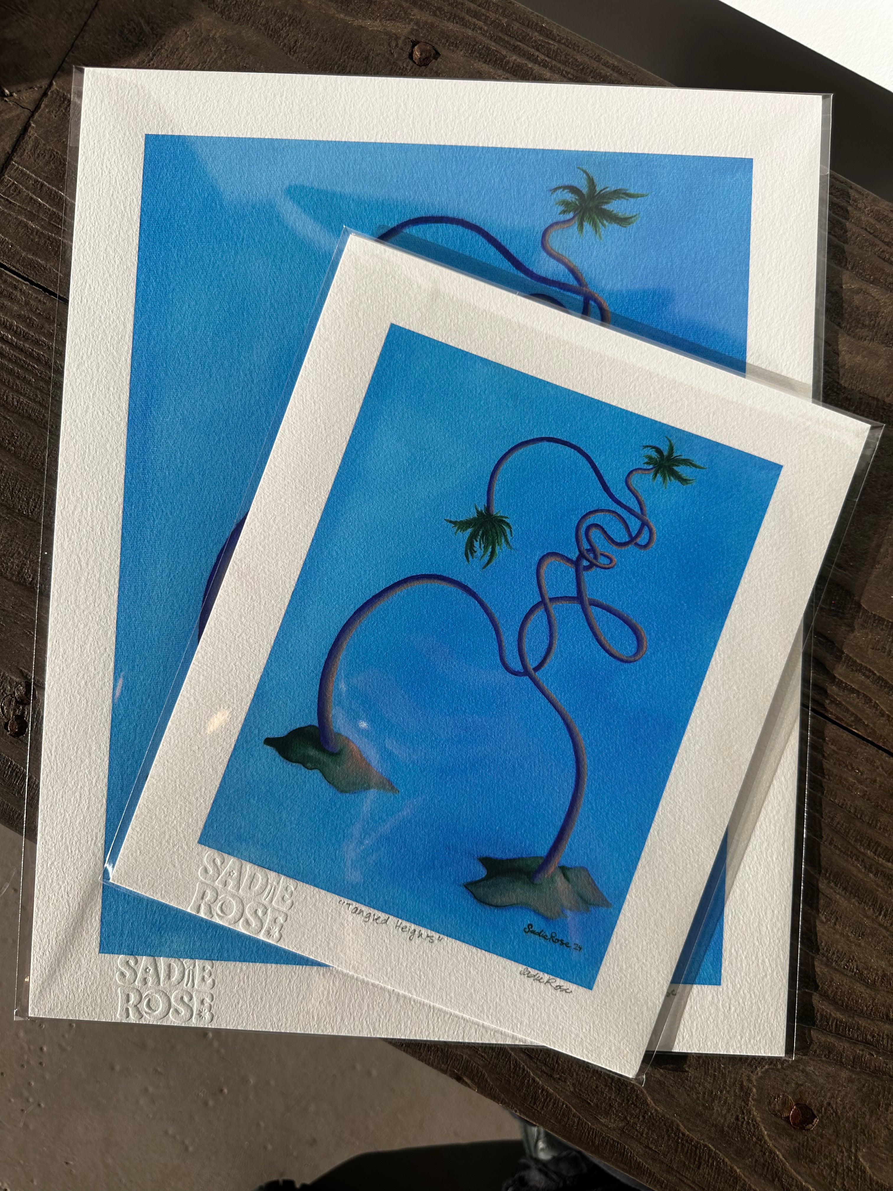 Tangled Heights 8x10 Print - Transparent Utopia by Sadie Rose