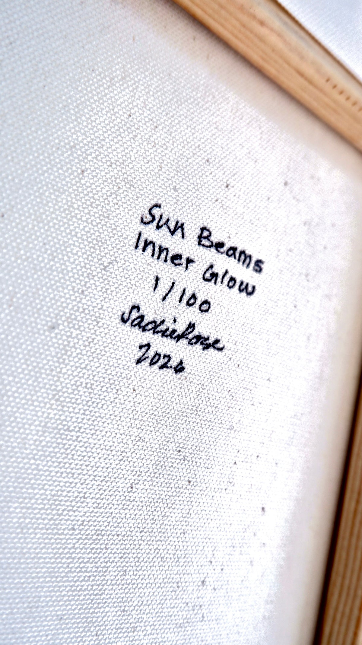 Sun Beams | 14x14  Stretched Canvas Print - Transparent Utopia by Sadie Rose