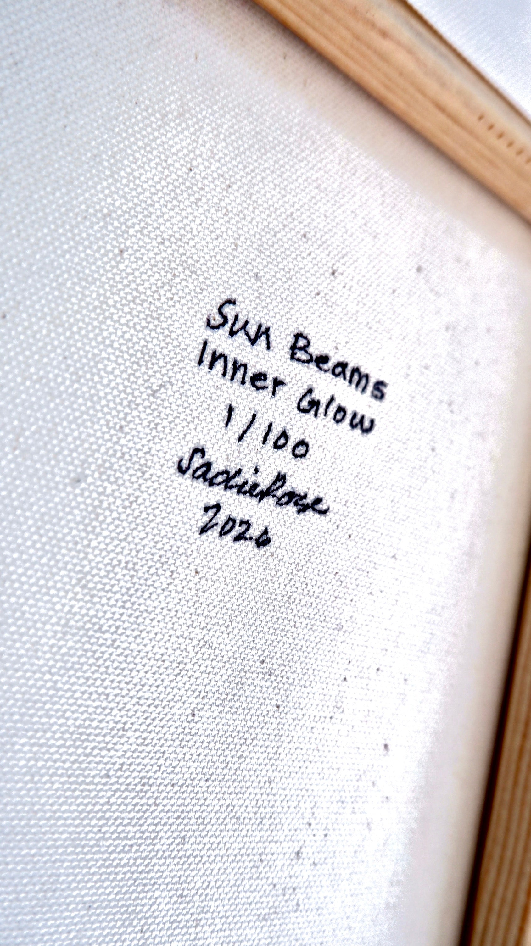 Sun Beams | 14x14  Stretched Canvas Print - Transparent Utopia by Sadie Rose