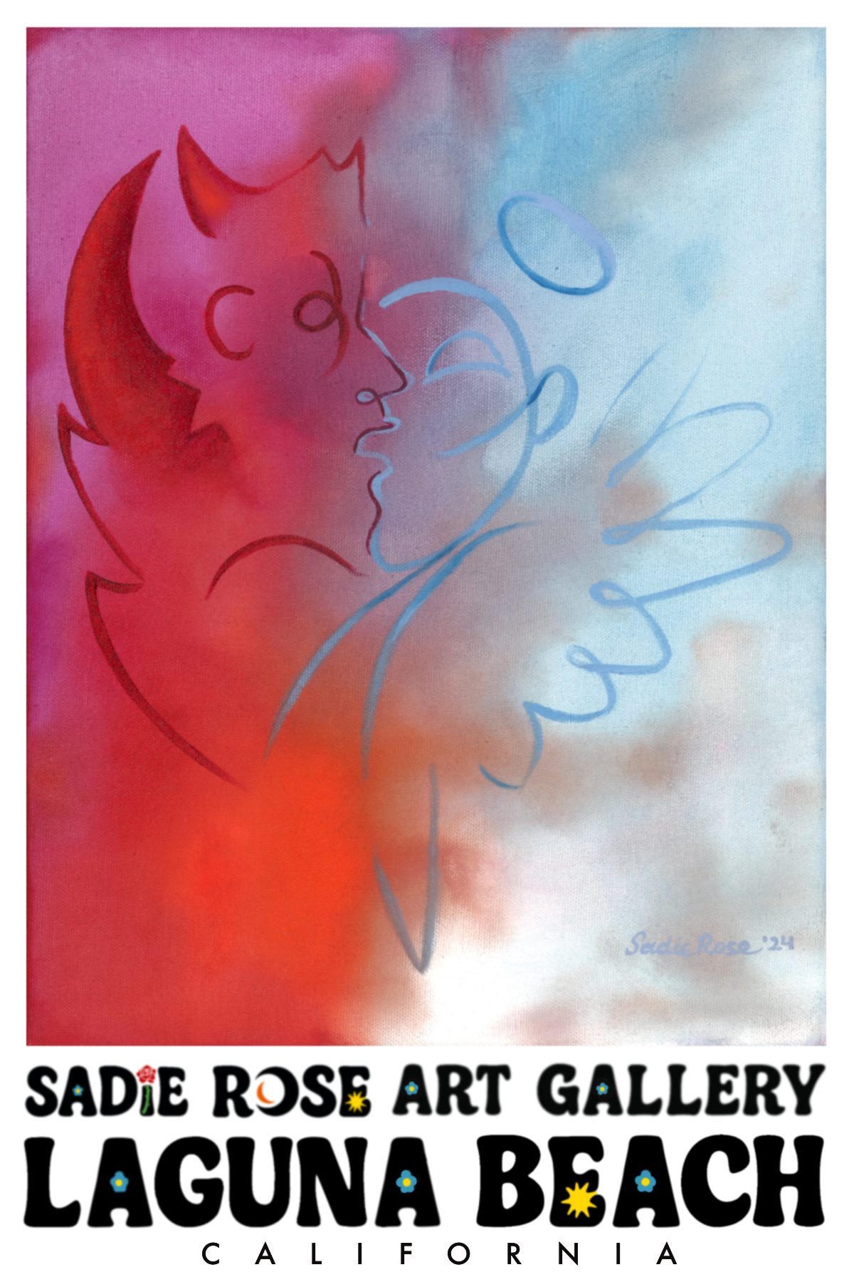 Postcard - Tethered Realms 1 - Transparent Utopia by Sadie Rose