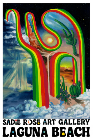Postcard - Desert Arcadia - Transparent Utopia by Sadie Rose