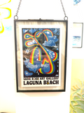 Vertical Postcard Frame - Transparent Utopia by Sadie Rose