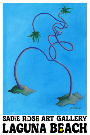 Postcard - Tangled Heights - Transparent Utopia by Sadie Rose