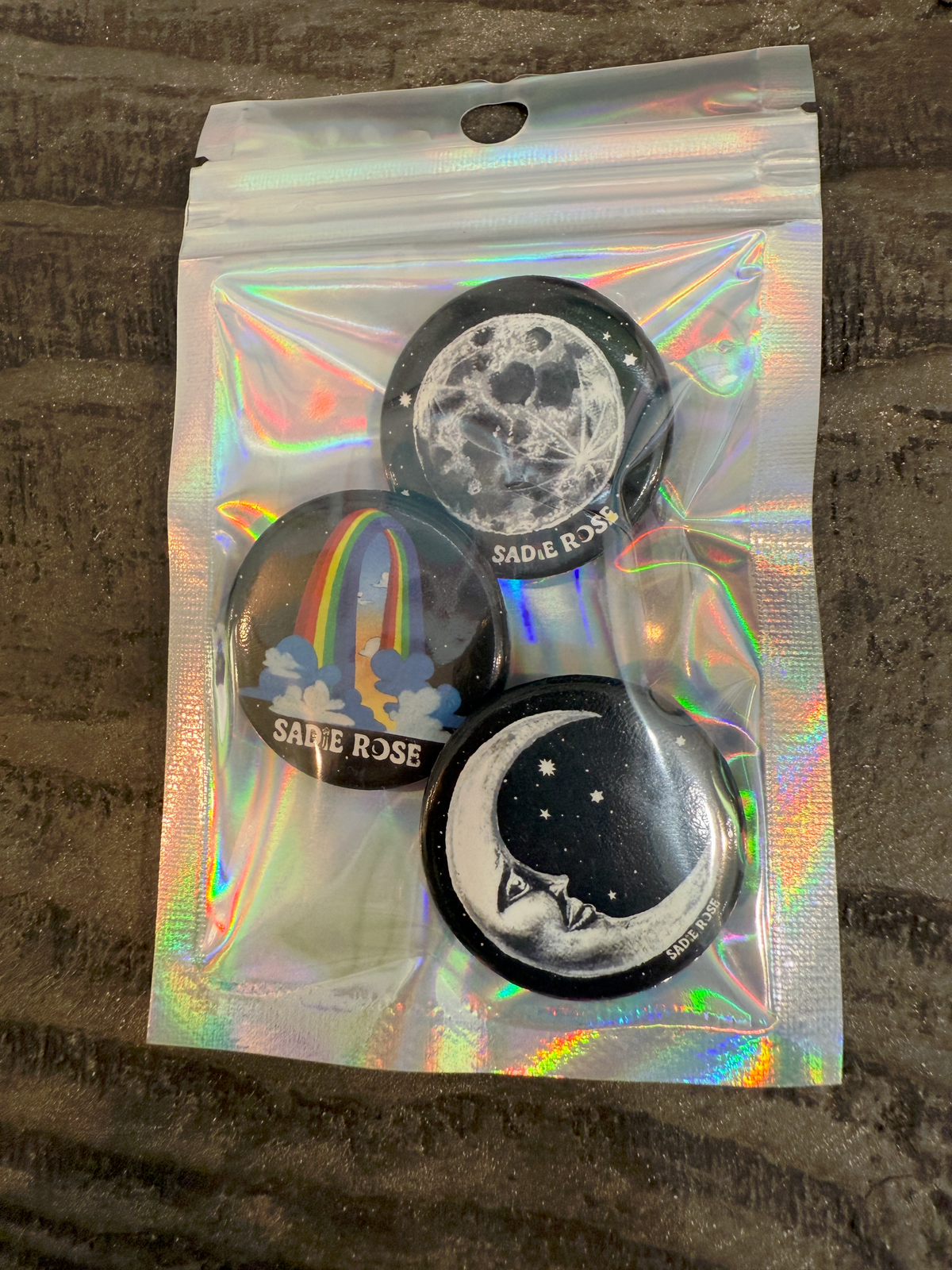 Sadie Rose Pin Pack - Transparent Utopia by Sadie Rose