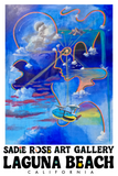 Postcard - Soulmates in Gemini - Transparent Utopia by Sadie Rose