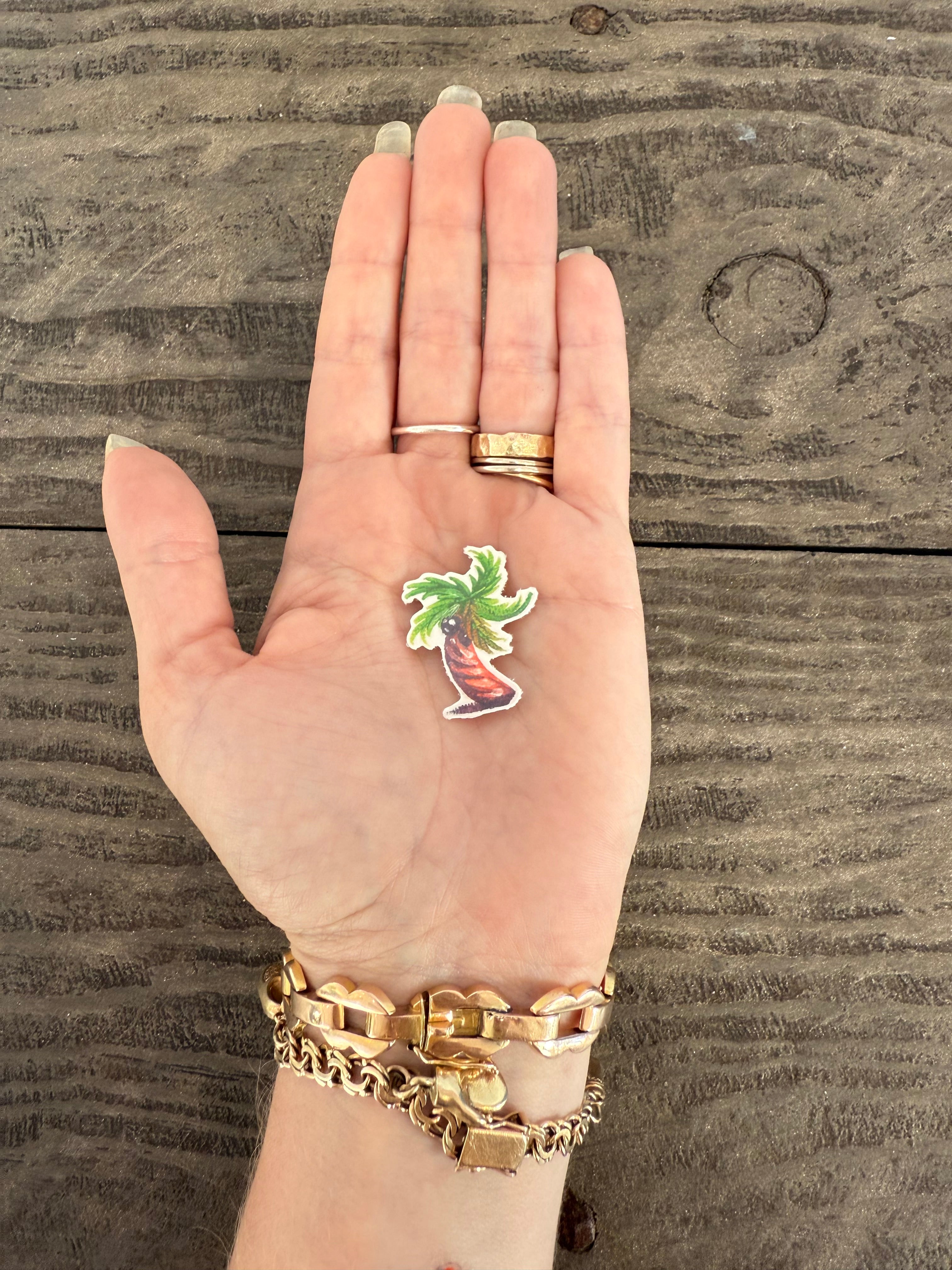 Tattoo – Palm Tree - Transparent Utopia by Sadie Rose
