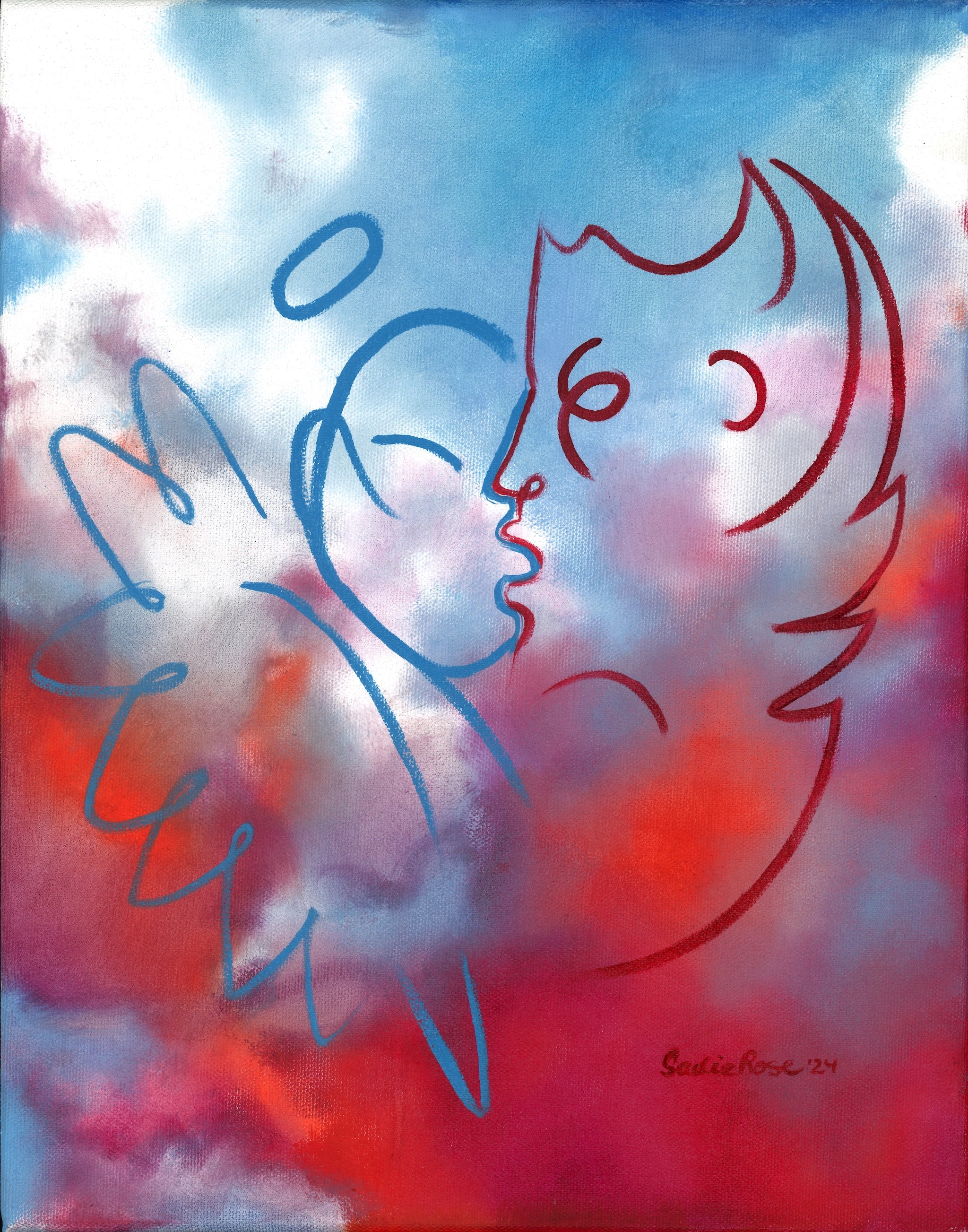 Tethered Realms 2 Print - Transparent Utopia by Sadie Rose