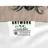 Silk Art Shorts - Web - Transparent Utopia by Sadie Rose