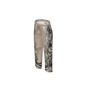 Silk "Web" Trousers - Transparent Utopia by Sadie Rose