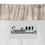 Silk "Web" Trousers - Transparent Utopia by Sadie Rose