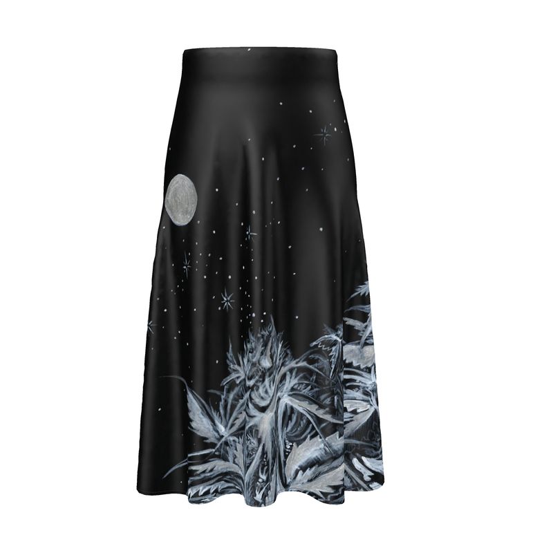 "Milkyway"- Silk Skirt - Transparent Utopia by Sadie Rose