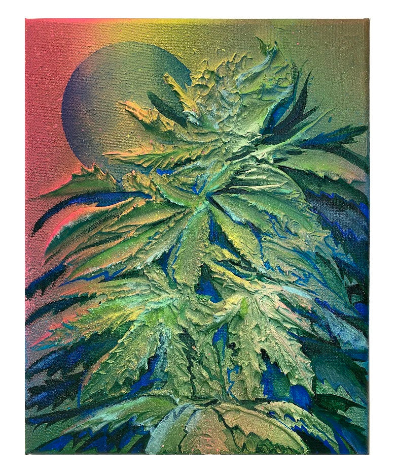 Blue Moon - Transparent Utopia by Sadie Drucker