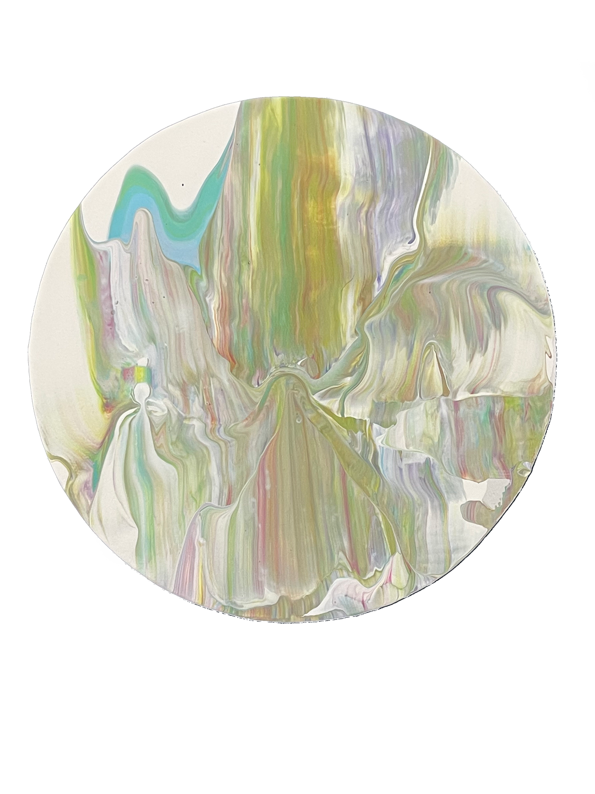 Mint Stipe Mountains - Transparent Utopia by Sadie Drucker