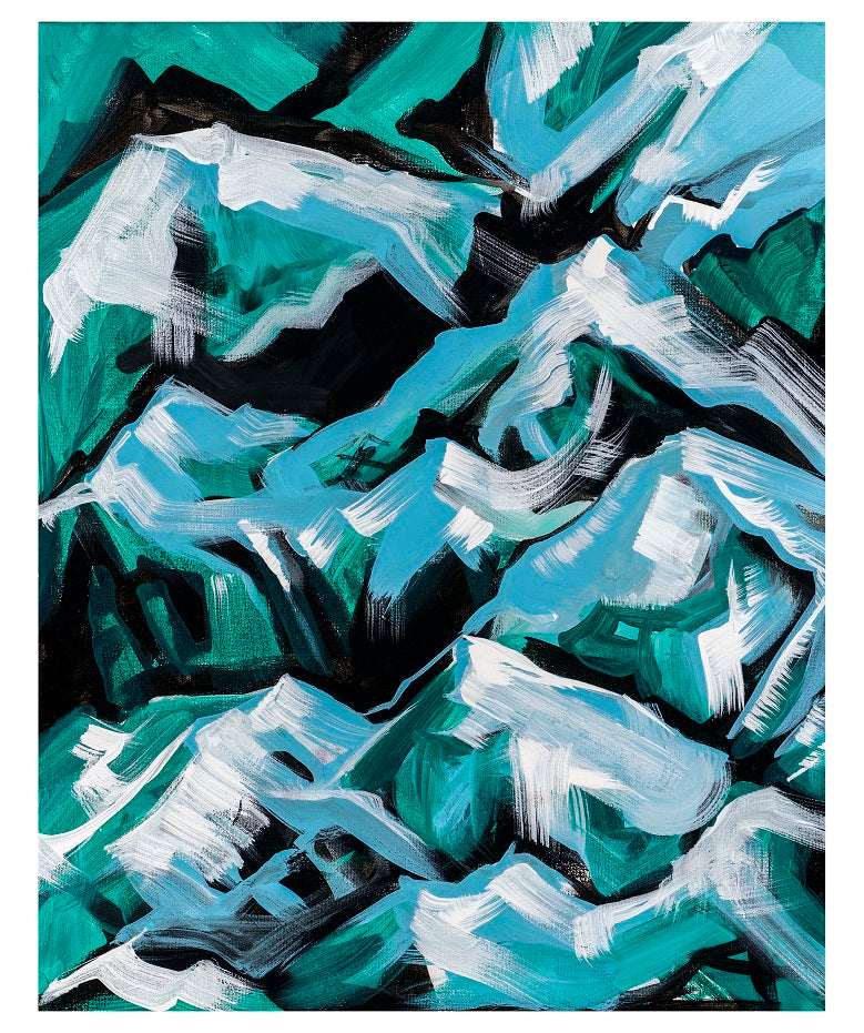 Mountain-Scape - Transparent Utopia by Sadie Drucker