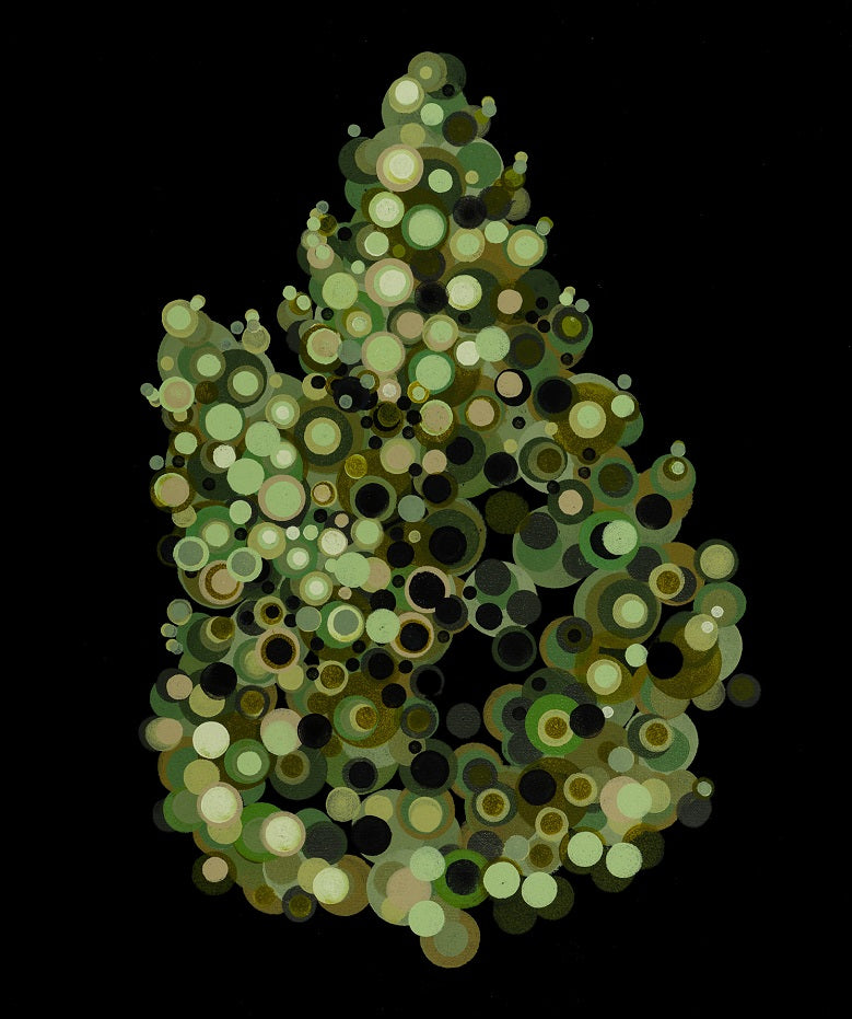 Green Plum - Transparent Utopia by Sadie Drucker